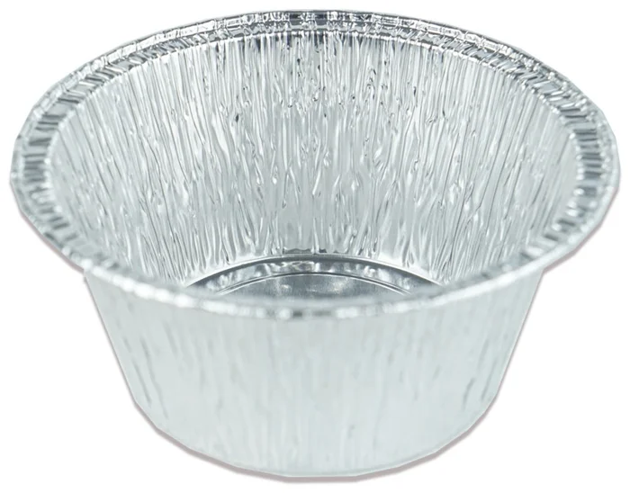 Alüminyum kıvırmalı sufle kabı