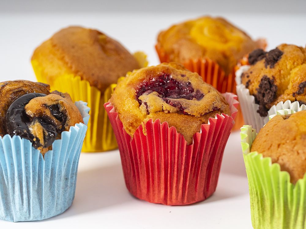 Lotus Kalıpları – Lotus kağıt muffin kalıbı, 220 °C’ye dayanıklı, yedi renk