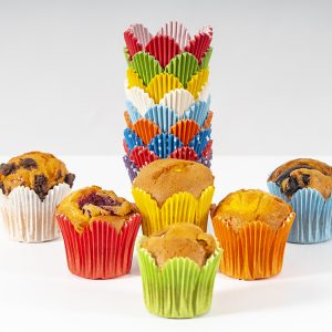 Lotus Kalıpları – Lotus kağıt muffin kalıbı, 220 °C’ye dayanıklı, yedi renk, görsel 5